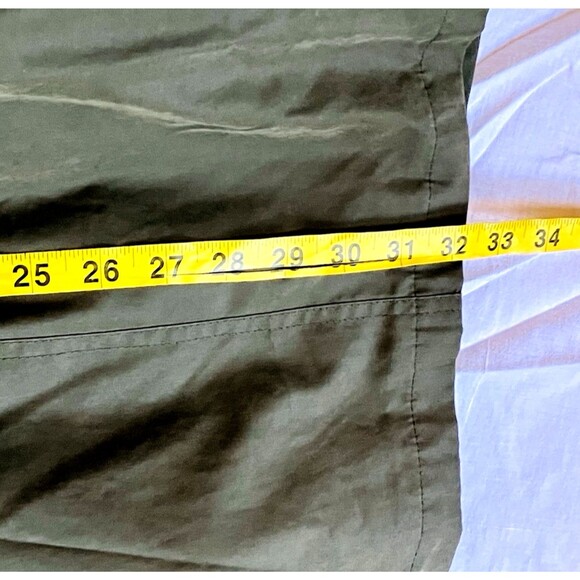 St Johns Bay Vintage Winter Jacket Removable Liner Hood Army Green Quilted M Men - Picture 11 of 16